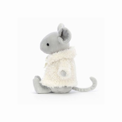 Jellycat Comfy Coat Mouse Australia | 450891BLZ